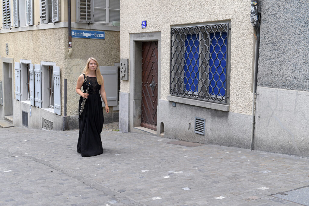 Cornelia Bots in der Berner Altstadt